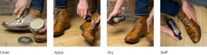 Work-boot-cleaning-steps