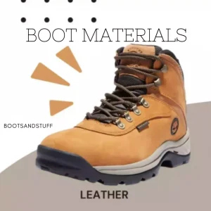 Boot materials leather