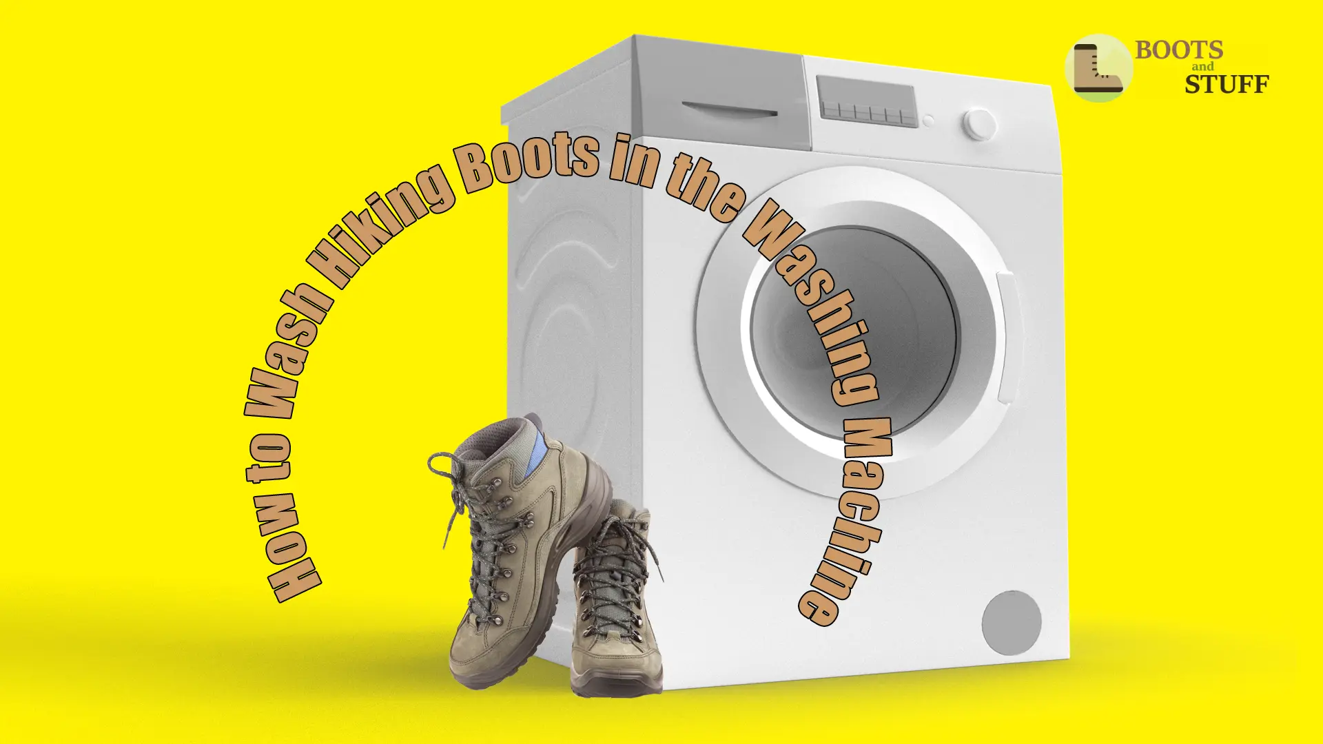 How to Wash Hiking Boots in the Washing Machine Featured Image