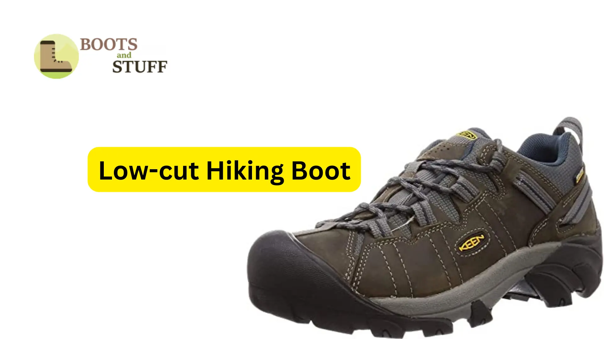 low cut hiking boot