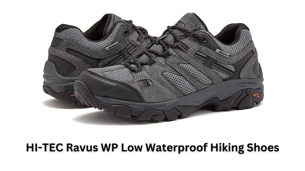 HI-TEC Ravus WP Low Waterproof Hiking Shoes For Men Under $50 Image