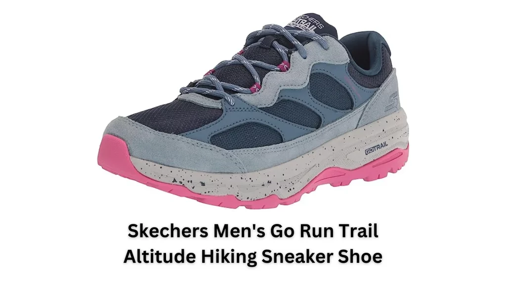 Skechers Men's Go Run Trail Altitude Hiking Sneaker Shoe Side View Image