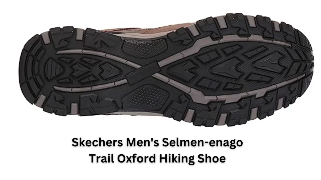 Skechers Men's Selmen-enago Trail Oxford Hiking Shoe Sole Image