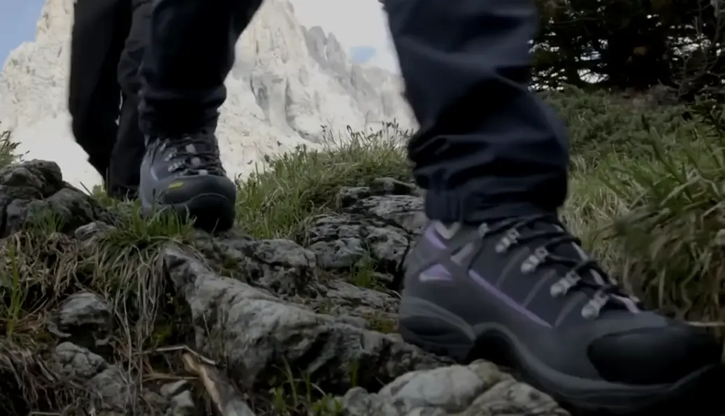 Regular hiking boots