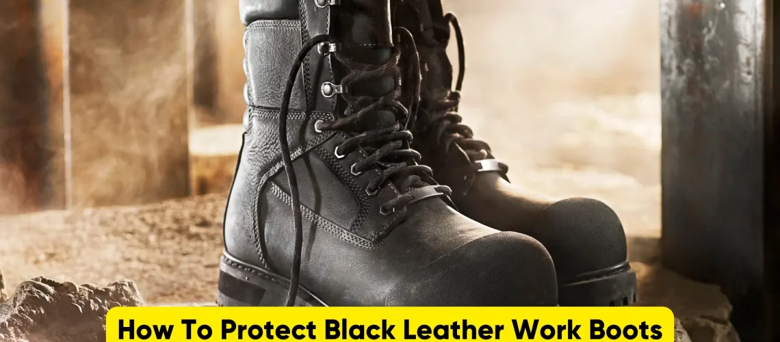 How To Protect Black Leather Work Boots
