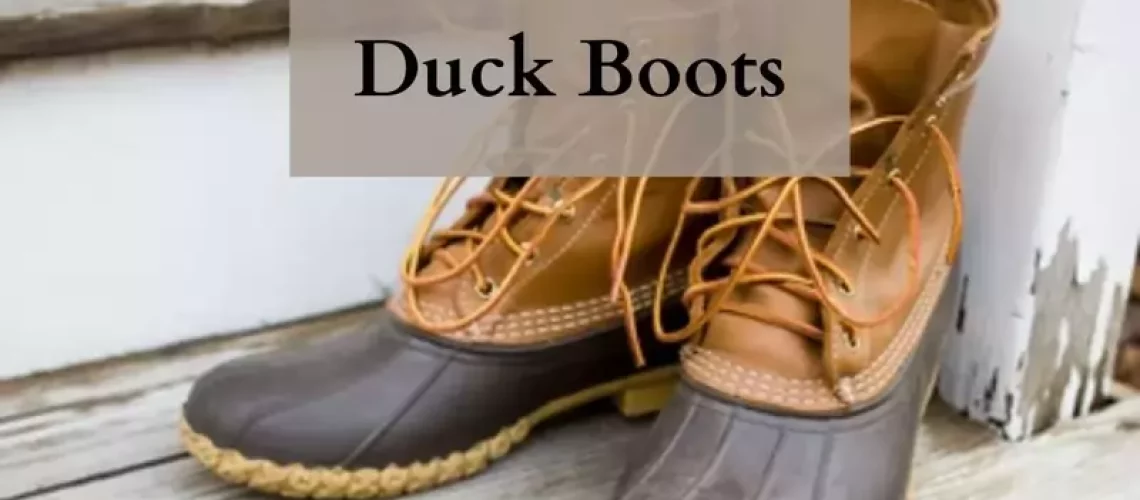 What to wear with duck boots